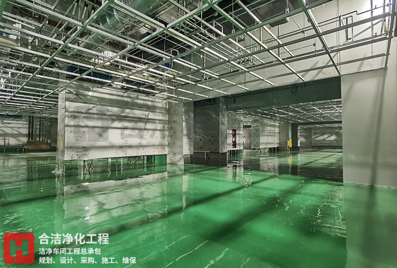 广东惠州一PCB项目厂房封顶